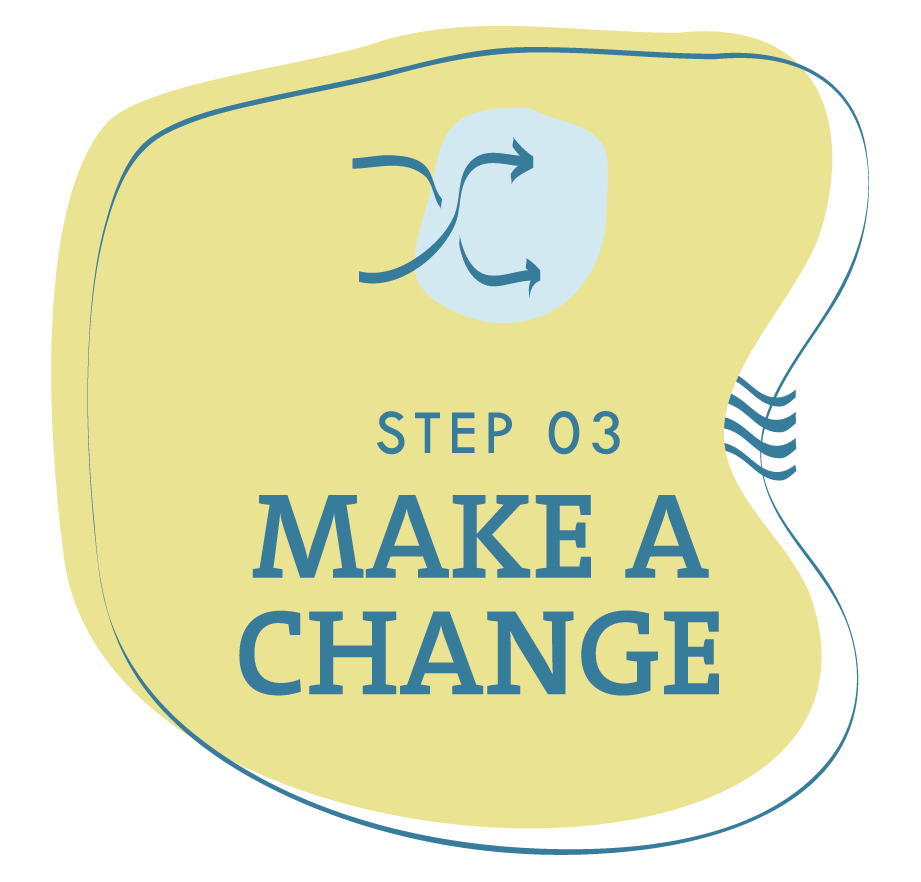 Make a change illustration