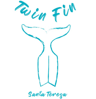 Twin Fin ~ Santa Teresa logo